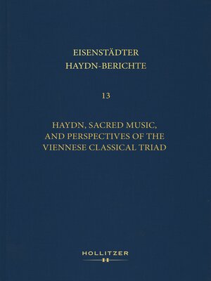 cover image of Haydn, Sacred Music, and Perspectives of the Viennese Classical Triad
